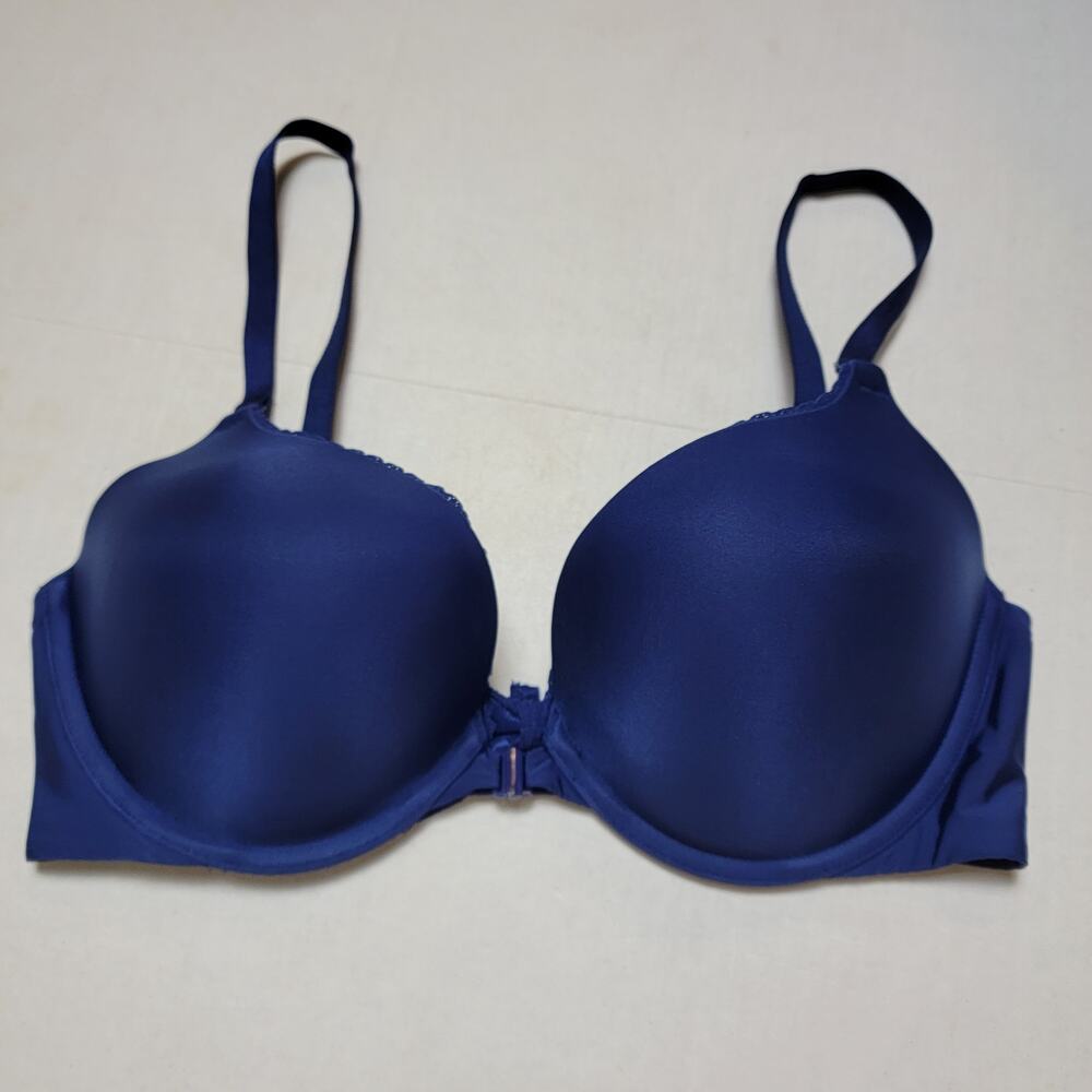Victoria's Secret Blue Push Up Bra SZ 34D